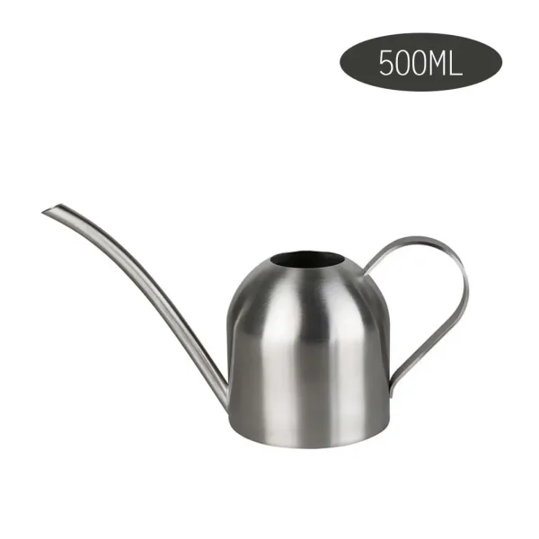 500ML/1000ML Stainless Steel Watering Can | Long Spout Golden Watering Kettle for Green Plants & Gardening - Image 8