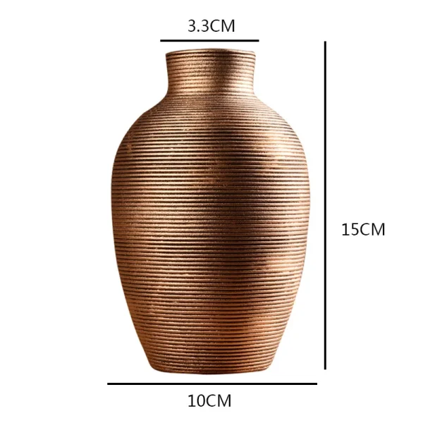 Ceramic Nordic Vase | Modern Flower Pot for Home Decor, Living Room & Interior Decoration - Image 2