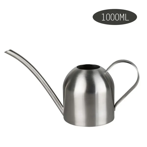 500ML/1000ML Stainless Steel Watering Can | Long Spout Golden Watering Kettle for Green Plants & Gardening - Image 7