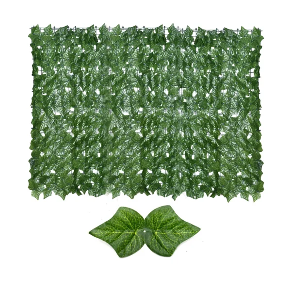 Artificial Green Leaf Screening Rolls Privacy Fence Screen Hedges Gardening Balcony Landscaping Garden Decoration Outdoor - Image 11