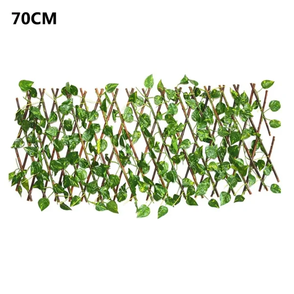 40cm/70cm Expanding Trellis Fence Retractable Fence Artificial Garden Plant Fence UV Protected Privacy Screen For Outdoor Indoor - Image 8