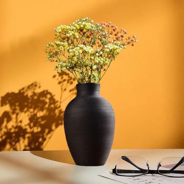 Ceramic Nordic Vase | Modern Flower Pot for Home Decor, Living Room & Interior Decoration - Image 3