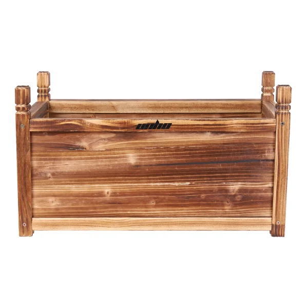 Raised Garden Bed | Window-Mounted Wooden Planter Box for Flowers, Vegetables & Herbs - Image 5