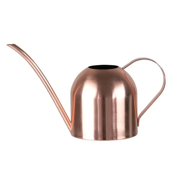 500ML/1000ML Stainless Steel Watering Can | Long Spout Golden Watering Kettle for Green Plants & Gardening - Image 2