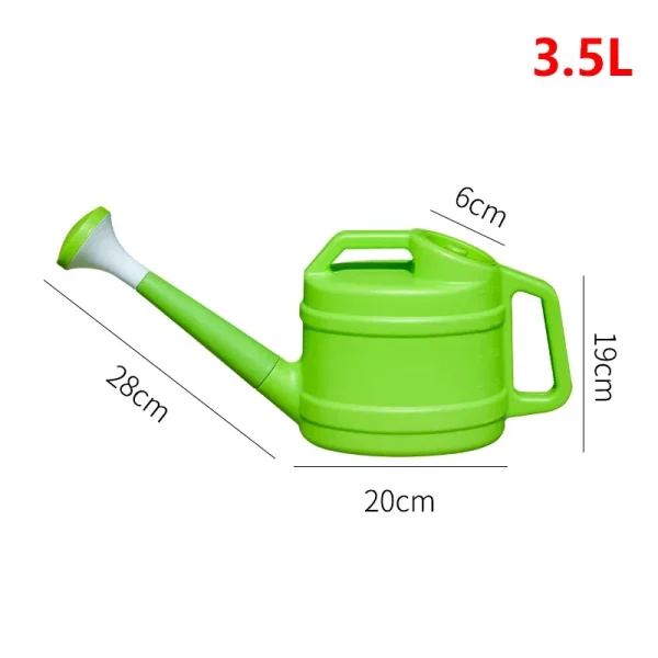 Plastic Long Spout Watering Can | Sprinkler for Gardening, Houseplants & Bonsai - Image 7