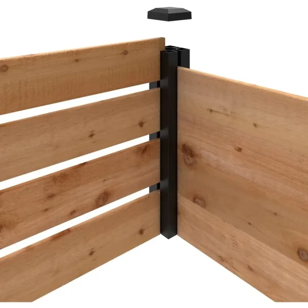 Haven 4 ft. x 8 ft. Natural Cedar Raised Garden Bed - Image 3