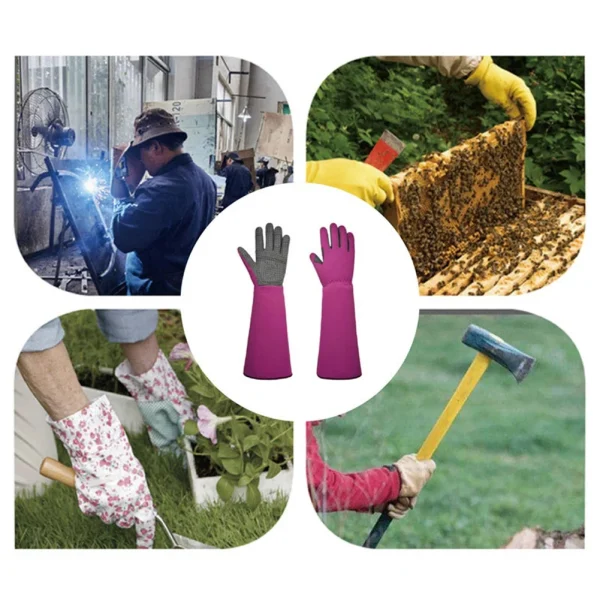 Long Protective Gloves | Durable, Thickened Non-Slip Gloves for Gardening, Construction, and Chores - Image 6