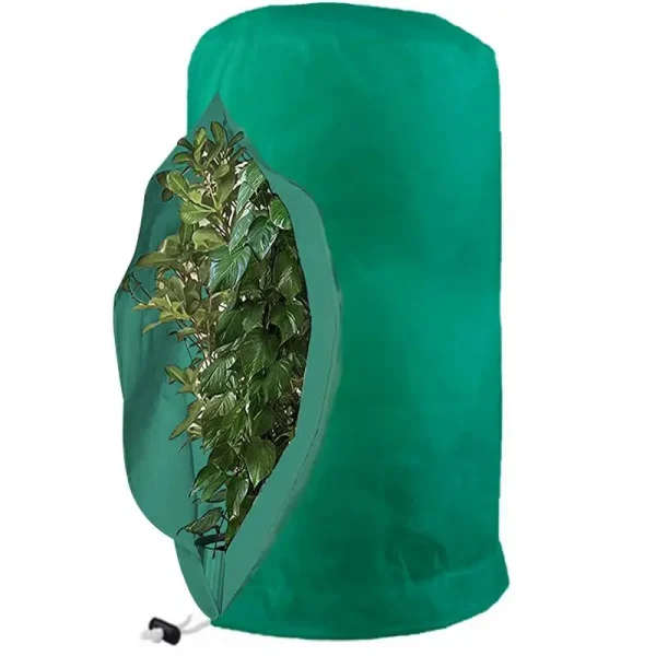 Heavy Winter Plant Cover | Anti-Frost Protection with Zipper & Drawstring - Image 2