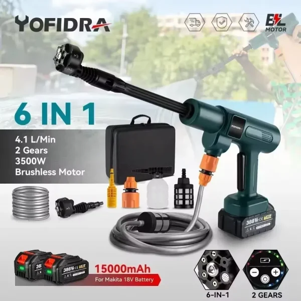 Yofidra 200Bar brushless washer