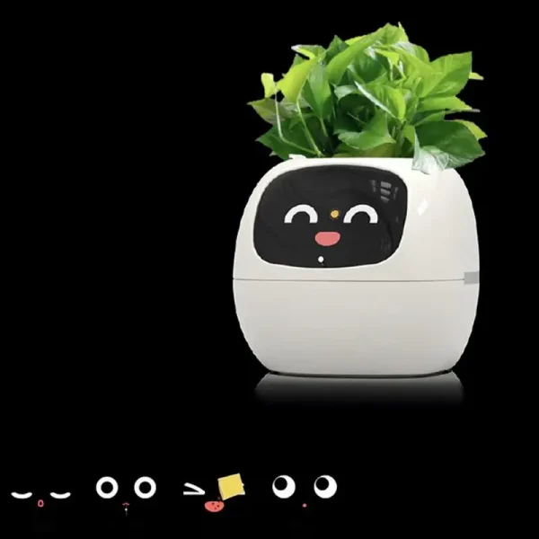 Smart Plant Pot Planter | Adorable Plant Companion with Growing System for Easy & Fun Plant Care - Image 5