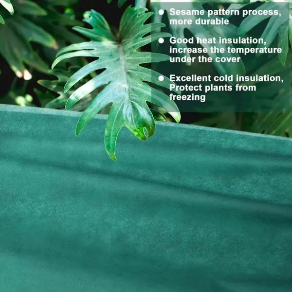 Non-Woven Plant Frost Protection Covers | Cuttable Winter Row Cover for Heat & Frost Shield - Image 5