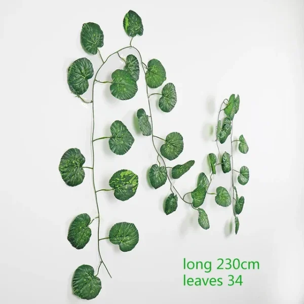 230cm Artificial Ivy Green Silk Hanging Vine | DIY Wall Decor for Home & Event Decoration - Image 10