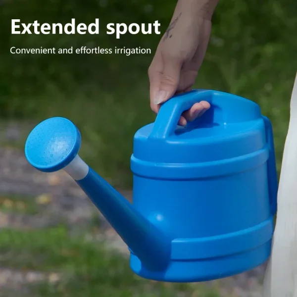 Plastic Long Spout Watering Can | Sprinkler for Gardening, Houseplants & Bonsai - Image 4