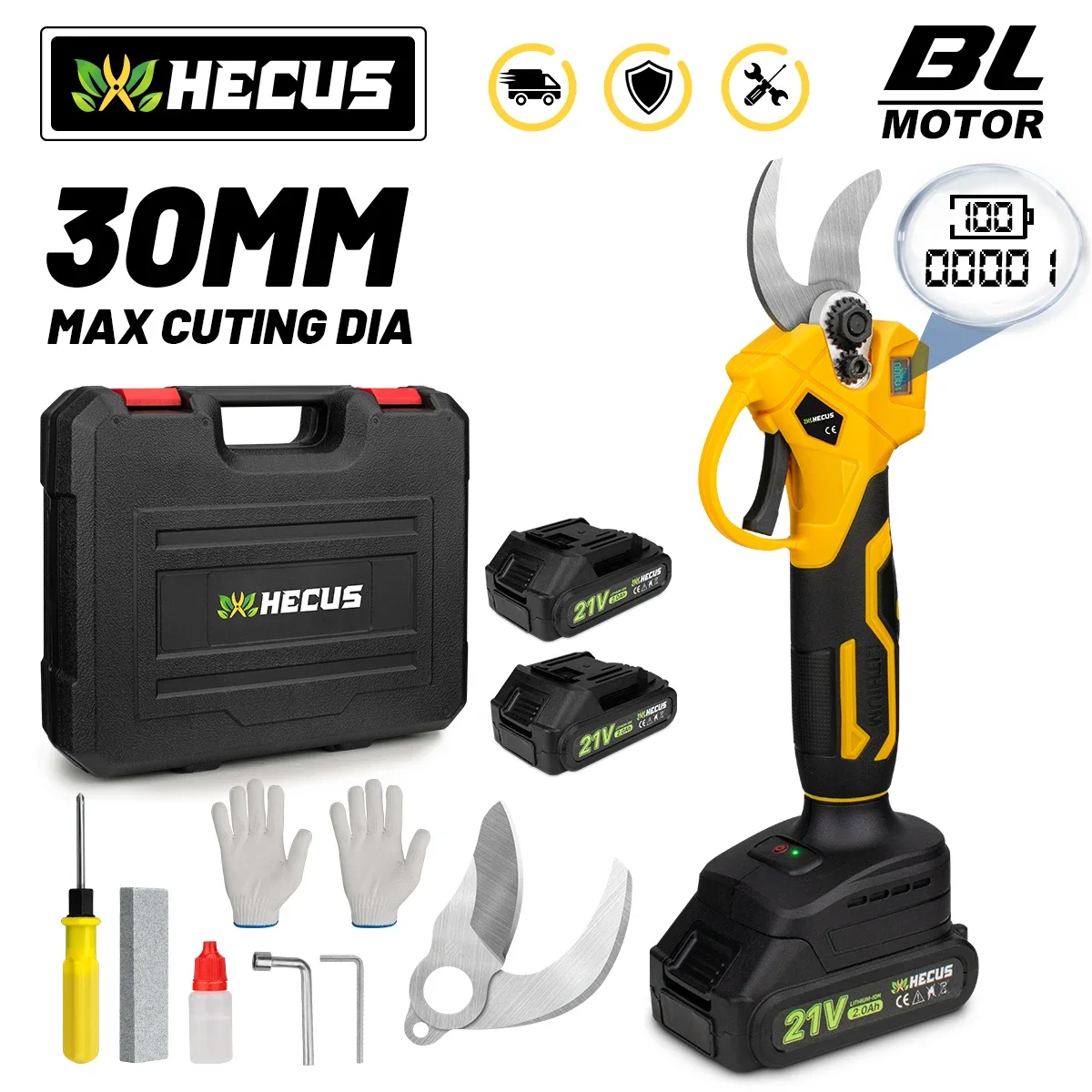 Hecus 30mm Electric Pruning