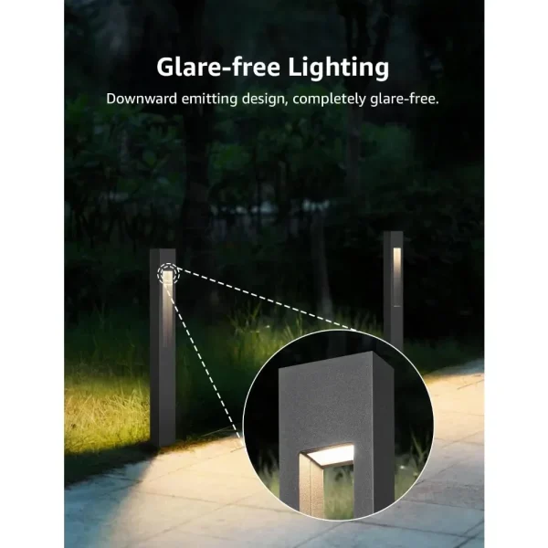 LED Low Voltage Landscape Path Lights | 3W 3000K Waterproof Aluminum Lighting (12-Pack) - Image 3