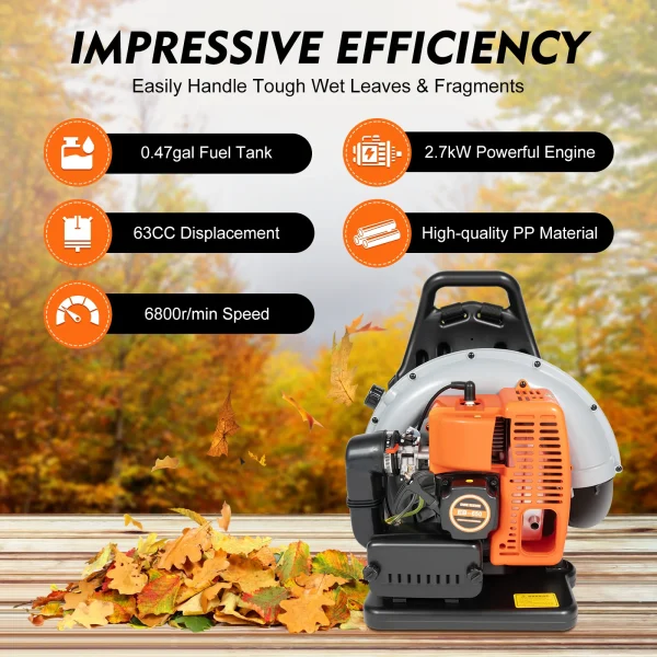 65CC Backpack Leaf Blower