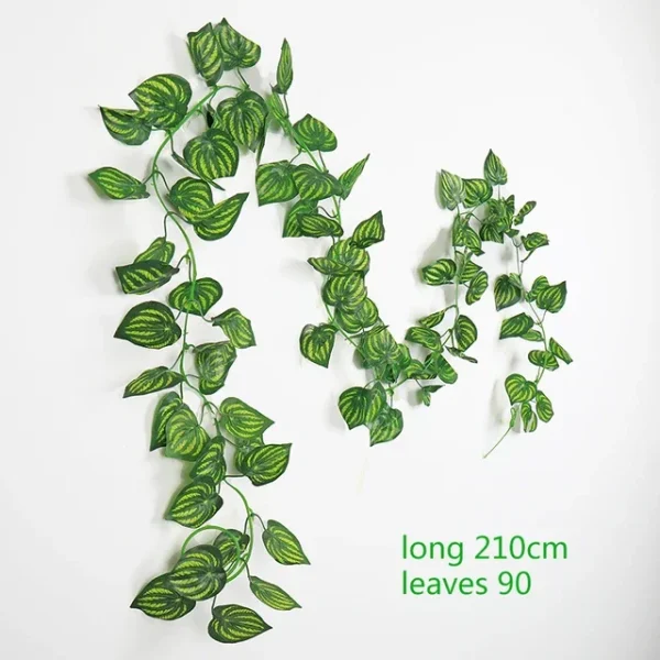 230cm Artificial Ivy Green Silk Hanging Vine | DIY Wall Decor for Home & Event Decoration - Image 7