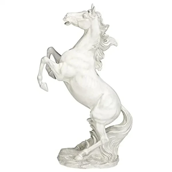 Majestic Mustang Horse Sculpture | Garden Statue Yard Art for Home Decor & Wildlife Animal Figurine | Horse Lover Gift - Image 4