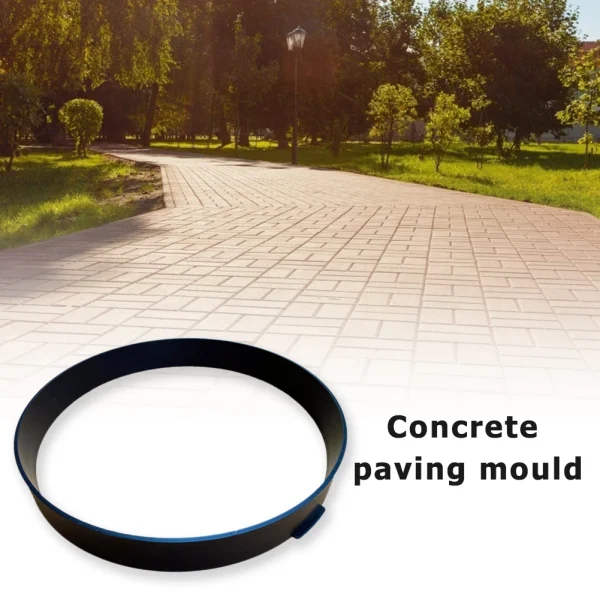 Reusable DIY Concrete Paving Mold | Round Path Maker for Garden and Lawn - Image 6