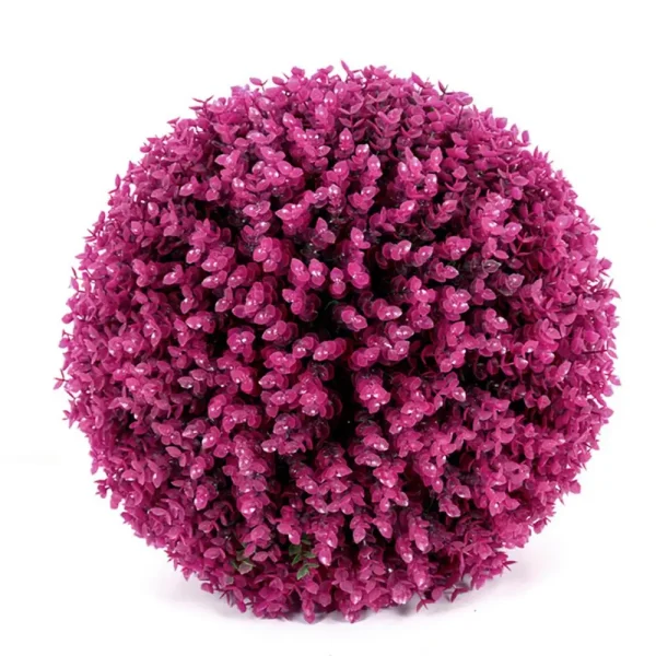 Artificial Eucalyptus Plant Ball | Hanging Round Plant for Indoor & Outdoor Decoration - Image 8