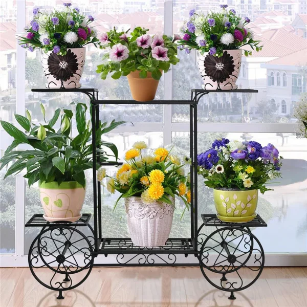 Metal Garden Cart Plant