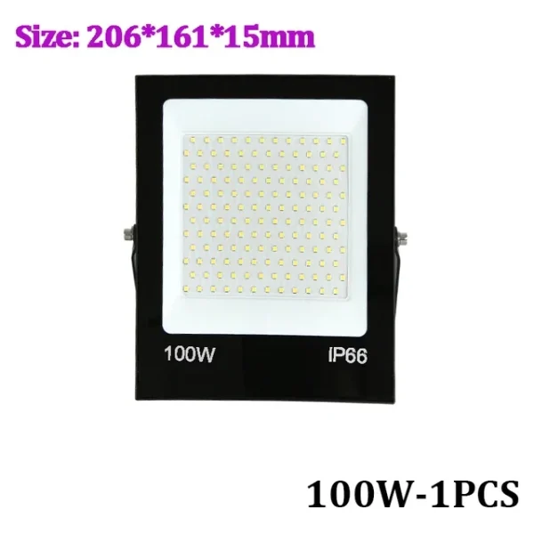 LED Floodlight Projector – 10W to 150W Waterproof Outdoor Spotlight for Garden, Garage & Gate Lighting - Image 16