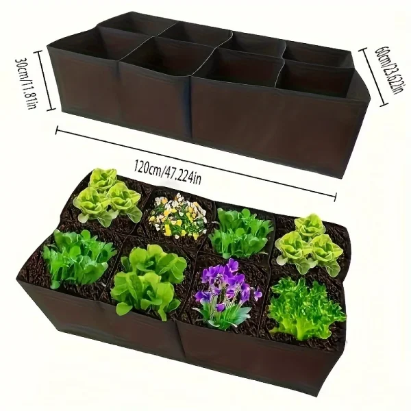 8-Grid Plant Grow