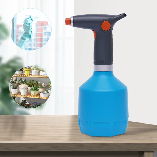 Electric Rechargeable Plant Mister – 1000ml Automatic Spray Bottle for Gardening & Cleaning - Image 4