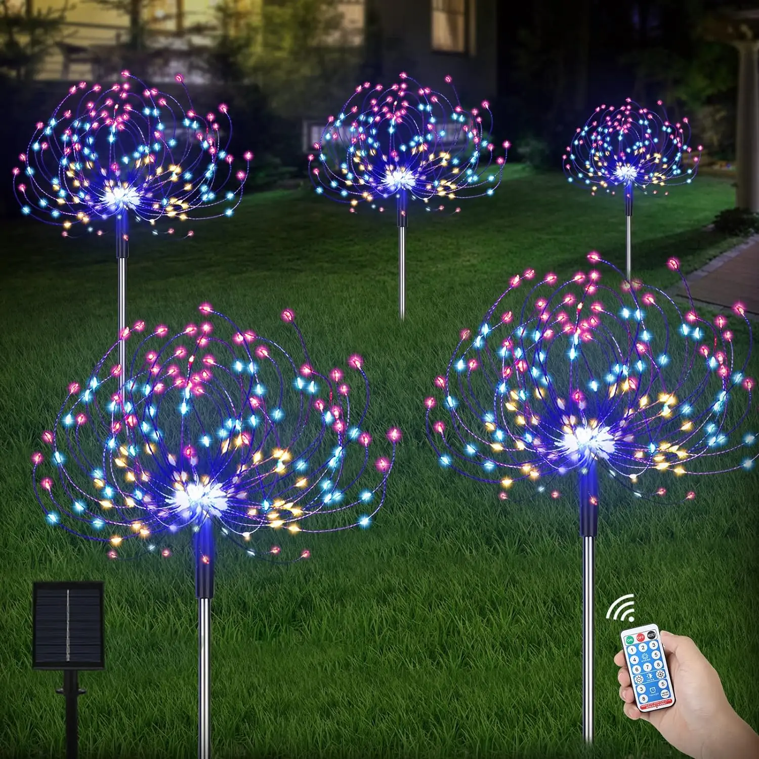 Lightess Solar Fireworks Lights