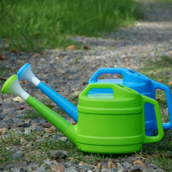 Plastic Long Spout Watering Can | Sprinkler for Gardening, Houseplants & Bonsai - Image 3