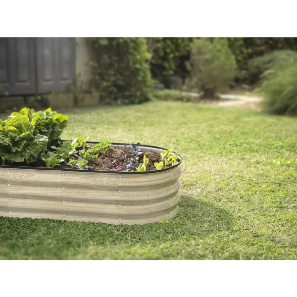 Galvanized Raised Garden Bed | 4x2x1 ft Metal Planter Box for Vegetables & Flowers - Image 6