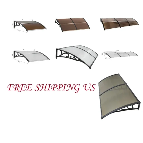 80"x40" Front Door Canopy