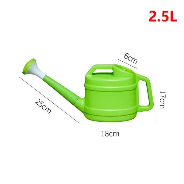 Plastic Long Spout Watering Can | Sprinkler for Gardening, Houseplants & Bonsai - Image 8