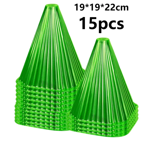 5-31PCS Green Garden Cloches | Weather and Snail Protection for Plants - Image 8