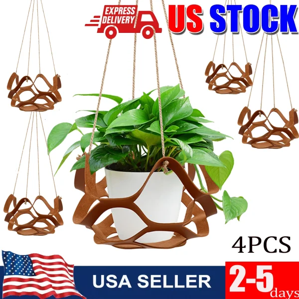 Jute Rope Hanging Basket