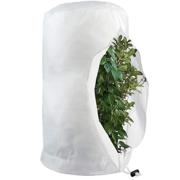 Heavy Winter Plant Cover | Anti-Frost Protection with Zipper & Drawstring - Image 7