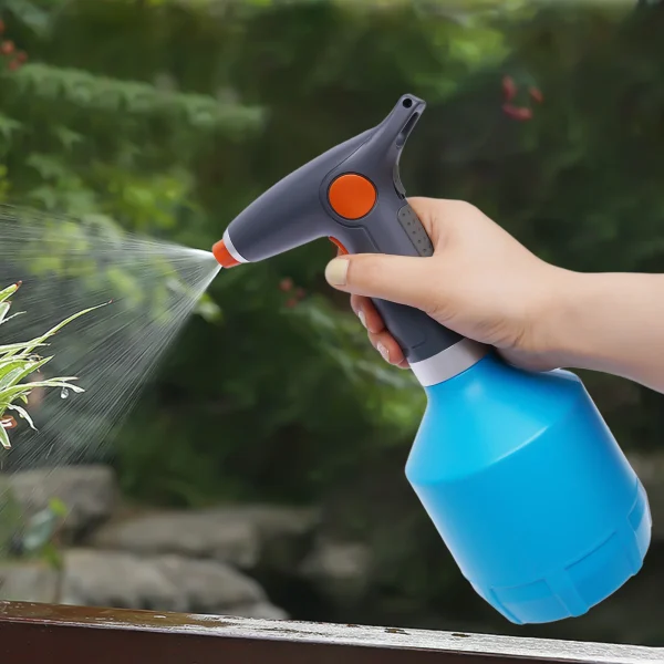 Electric Rechargeable Plant Mister – 1000ml Automatic Spray Bottle for Gardening & Cleaning - Image 3