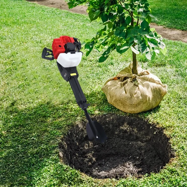 Portable Garden Tree Digger | Durable Tool for Forestry Seedlings & Vineyard Supports - Image 3