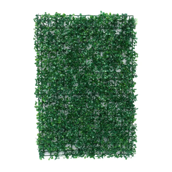 12 Piece Simulated Plant Wall 40*60 CM Artificial Boxwood Panels Square Topiary Hedge Plant Privacy Hedge Screen UV Protected - Image 3