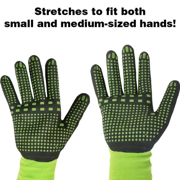 6-Pack Max Grip™ Work Gloves | Nylon Spandex Abrasion-Resistant Gripper for Outdoor, Construction, Warehouse & Gardening - Image 3