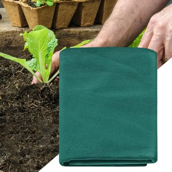 Non-Woven Plant Frost Protection Covers | Cuttable Winter Row Cover for Heat & Frost Shield - Image 2